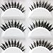 5 Pairs Makeup Necessay Soft Black Cross Long False Eyelash Eye Lash Extension by Phoenix b2c
