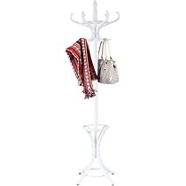 Alba Portemanteau Sur Pied En Marbre174 Cmavec Porteparapluie (blanc