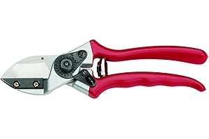 Altuna - Tijera de Poda a Una Mano Pruning J466 - Ajuste Manual - Corte Yunque para Ejercer Mayor Presión - Resistente y Muy Ligera - Tijera de Jardinería Fabricada en Aluminio Reforzado - Altuna