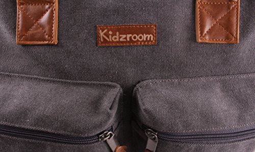 Kidzroom 030-8094-1 Wickeltasche Vision of Love Canvas, jeans blau - 4