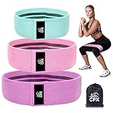 ADECUADAS PARA VARIOS EJERCICIOS: Usa estas bandas elásticas para hacer una gran variedad de ejercicios de gimnasia, desde activación de glúteos y caderas y técnicas de fortalecimiento hasta para calentar todo el cuerpo mientras realizas un ejercicio de calentamiento dinámico.