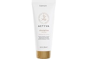 Kemon - Actyva Disciplina Mask, Maschera Nutriente e Disciplinante per Capelli Crespi, con Acido Ialuronico e Olio di Mandorle - 200 ml