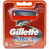 Gillette Fusion Power 8-Pack Razor Blades 100% ORIGINAL & GENUINE