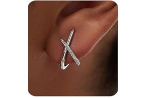 Halora Ohrstecker Gold/Silber Ohrringe Stecker Damen Hypoallergen Gold Klein Ohrringe Schmuck Geschenke Earrings for Women