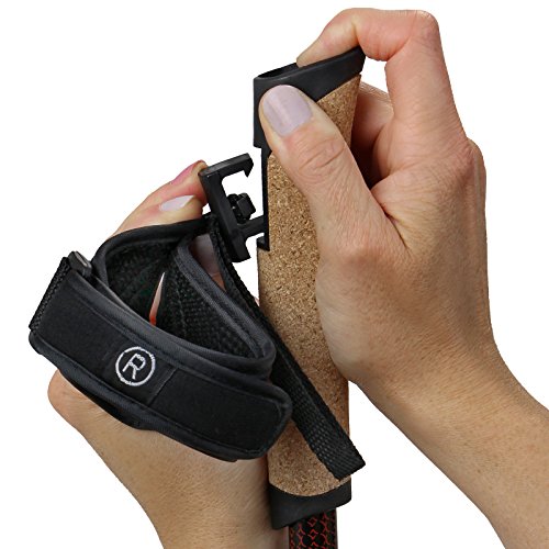 Nordic Walking Stöcke Wanderstöcke RED SPHERE aus Aluminium in vielen Längen von BB Sport - 6