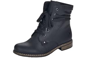 Rieker Damen Schnürstiefel 71229, Frauen Stiefel