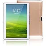 Lnmbbs 25.7 cm(10.1’’) 3G Tablet PC 10 Inch Tablet PC Quad Core Processor, 2GB RAM, 16GB ROM, 3G Android 5.1 Lollipop Tablet, WI-FI, Dual Camera, Dual Sim Card, Bluetooth 4.0, GPS, 1280* 800IPS(Gold) …