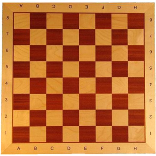 Preisvergleich Produktbild ChessEbook Schachbrett aus Holz 55 x 55 cm FG 58 mm