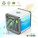 Produktbild Mini Klimageräte Luftkühler, USB Tragbare Mobile Air Cooler 3 in 1 Raumluftkühler, Luftbefeuchter und Luftreiniger Tragbarer Tischventilator für Büro,Hotel,Garage und Haus
