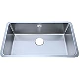 XL groß 1 Becken Handgefertigtes 10mm Radius leicht zu reinigende Ecken