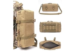 ACEXIER Outdoor Klettertaschen Wasserdichtes militärisches taktisches Zubehör Umhängetasche 600D Nylon Molle Camping Pack Wandertasche