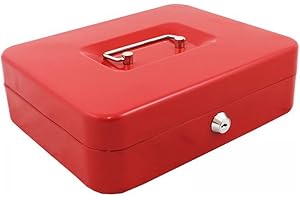 Alco-Albert 843-12 - Caissette à monnaie, 310 x 225 x 75 mm, rouge