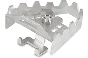 ‎QJY-MOTOR PART-STORE CRF1000L Africa Twin CRF1100L 2014-2024 Hintere Bremspedale Extender Fußrasten Für CRF1100L Africa Twin CRF1000L Adventure Sports 2014-2018 2019 2020 2021 2022 2023 2024（Silber）