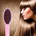 Certified Electric Fast Hair Straightener Comb Ceramic Irons (white)