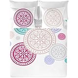 Devota & Lomba Medallones - Juego funda nórdica, 220 x 240 cm