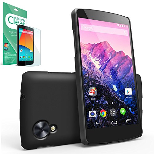 Funda Nexus 5 - Ringke SLIM Free pel culas HD Mejor agarre SF BLACK Premium estuche duro recubierto de doble cubierta para Google Nexus 5 reviews Funda Nexus 5 - Ringke SLIM Free pel culas HD Mejor agarre SF BLACK Premium estuche duro recubierto de doble cubierta para Google Nexus 5