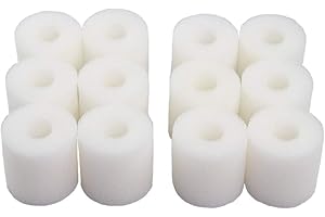 INGVIEE 12 Pièces Compatible Cartouche Filtrante pour Eheim 2618080 Aquaball 2208/2210/2212 60/130/180 Biopower 160/200/240