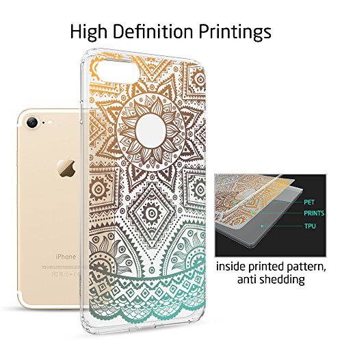 iPhone 7 Funda  ESR Carcasa iPhone 7 Case Cover Borde Suave   Duro Funda para iPhone 7 4 7  - El oro de la alhe  a