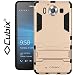 Cubix Robot Case For Lumia 950 Case Back Cover Uv Coated Slim Hybrid Defender Bumper Shock Proof Case Armor Cover With Stand For Lumia 950 Gold RS.399.00