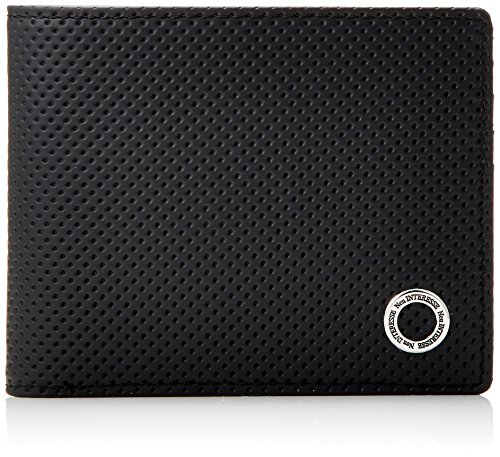 Preisvergleich Produktbild Neu interesse Noi Intel Lesse 3012, Herren-Geldbörse Schwarz Schwarz