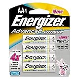 Energizer Advanced Lithium Batteries AA for Electronic Device