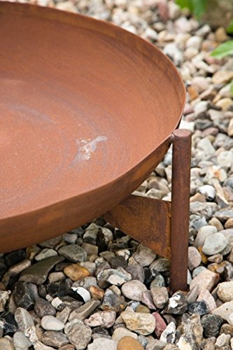 Feuerschale Rost Ø 55cm Schmiedeeisen Feuerkorb Rostig Brennkorb - 8