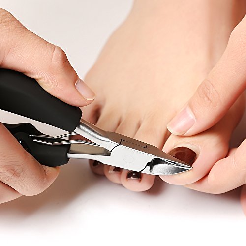 BEZOX – Präzision Fußnagel knipser Nagelzange Für Dicke Und Eingewachsene Fußnägel und Fingernägel W / Metal Box - 6