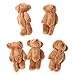 Produktbild Longsw Bär Plüschtier Kawaii Kleine Bären Plüsch Stofftiere Perle Samt Puppen Geschenke Mini Teddybär (Braun)
