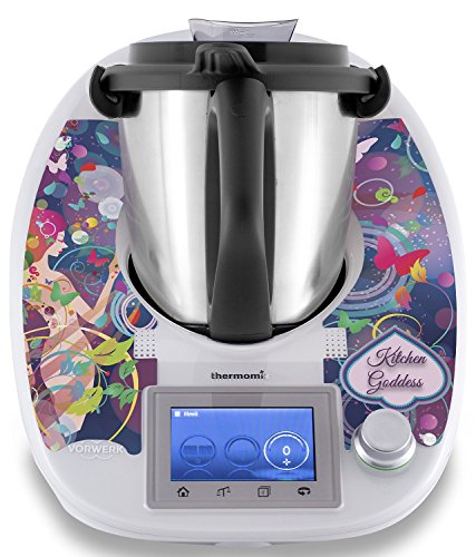 Thermomix Adhesivo TM5 stickerdream -"Kitchen Goddess" personalizable con differences frames en lingua extranjera, fabricate en Alemania (TM5)