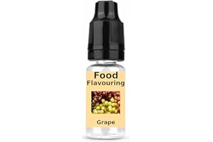 oceanevo® Food Flavoring 10ml Highly Concentrated Food Flavour – Natural Liquid Essence for Baking, Cooking, Sweets, Cakes, Shakes (Grape)