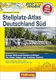 Image de Deutschland Süd Stellplatz-Atlas 2017 (Hallwag Promobil)