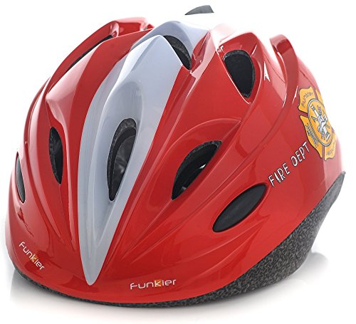 Preisvergleich Produktbild Funkier Talita Kinder Helm, Fire Dept Red