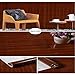 Produktbild lsaiyy PVC Selbstklebende tapete holzmaserung Desktop schranktür kleiderschrank möbel renovierung Nachahmung Holz Dicke Wand Rolle tapete-60 cm X 3 Mt