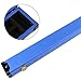 Produktbild Hervorragende BLUE SNAKE SKIN 3/4 Pool Snooker Queue Koffer, - 116-Max-Schaft