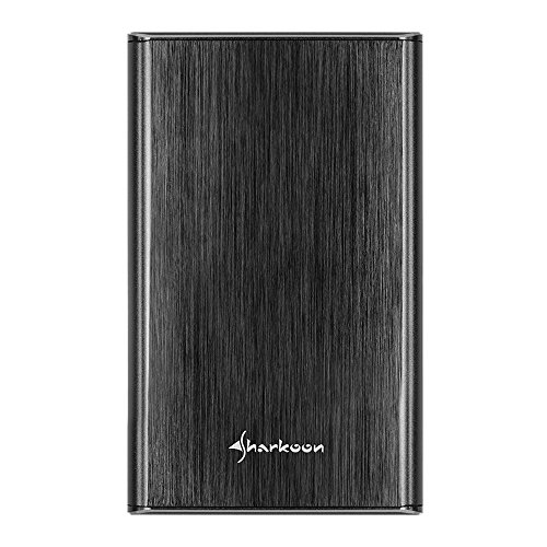 Sharkoon Rapid-Case 2,5″ USB 3.1 Type C Gehäuse schwarz - 2