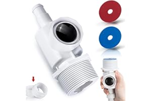 ZYWUOY 9-100-9001 Raccord mural complet UWF adaptable pour Polaris 280 180 380 480 3900 Sport - Prise murale robot nettoyeur piscine