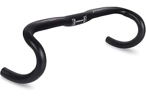 KABON - Manubrio per bici da strada, in lega di alluminio, 31,8 mm, 400 mm, barrette piegate