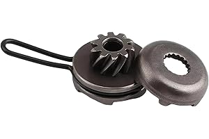 Flewdart Ingranaggio Avviamento per motori Minarelli 1E40QMB 50cc, Ingranaggio Avviamento per Aerox 50 / Jog 50cc / Neos 50cc / MBK Nitro/Malaguti F12 F15 F10 / Aprilia Rally