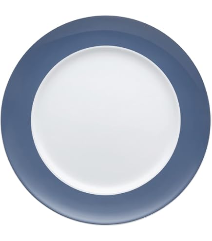 Porcellana Sunny Day Rosso Thomas Sunny Day - Piatto Piano 27 Cm In Porcellana Colorata Made In Germany Piatti Design Lavastoviglie