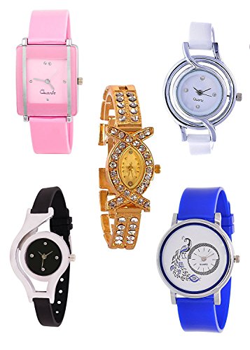 Woman Watch(Madhav Fashion Attractive Multi Color Analog Watch - For...