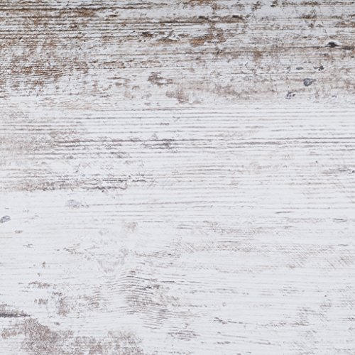 trendteam RV Wandboard Wandregal Bücherleiste | Pinie Weiß | Shabby Chic | 130 x 25 cm - 5