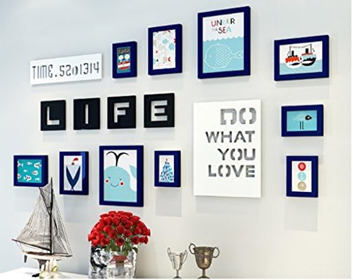 Photo Wall, rural Watch Creativity combination Wall hanging Sofa background wall Three-dimensional Hanging pictures ( Color : #3 )