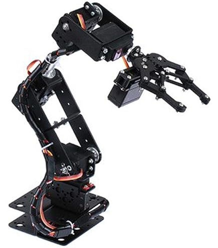 その他 6DOF Custom Robot Hand 6DOF Robotic Arm Kit, Multi-Degree of Freedom DIY Robot with Servo