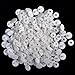 100SET KAM PLASTIC RESIN WHITE SNAPS BUTTON FASTENERS PRESS STUD POPPERS SIZE 16 T3