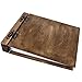 Produktbild 75 Blatt Holzbuch XL mit weiße Kartonseiten 37 x 29 cm