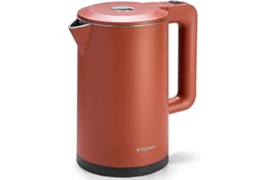 Tognana Iridea, Bollitore Elettrico Cordless 1,7 L, plastica-acciaio inox, rosso