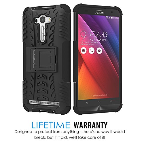 ASUS Zenfone 2 Laser Funda - MoKo Heavy Duty Rugged Dual Layer Armor with Kickstand Protective Funda para ASUS Zenfone 2 Laser ZE550KL ZE551KL 5 5 Inch Smartphone 2015 Release Negro reviews ASUS Zenfone 2 Laser Funda - MoKo Heavy Duty Rugged Dual Layer Armor with Kickstand Protective Funda para ASUS Zenfone 2 Laser ZE550KL ZE551KL 5 5 Inch Smartphone 2015 Release Negro