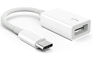 WAHBITE USB-C auf USB Kamera Adapter, OTG Kabel für Apple iPhone/iPad zum Anschließen von Kartenleser, U-Disk, Tastatur, Maus, Hub, MIDI, Plug & Play