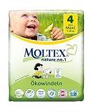 Moltex Nature No. 1 Ökowindeln, Größe 4 (Maxi), 7-18 kg, (1 x 30 Windeln)
