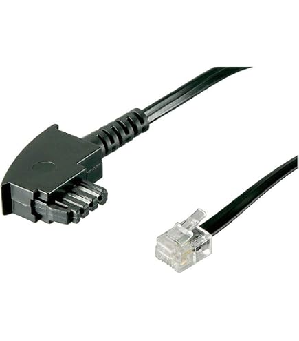 Câble TAE-F Vers RJ45 Pour Routeur DSL/VDSL - Longueur 15 M, Compatible Fritzbox, Connexion Stable Pour Internet